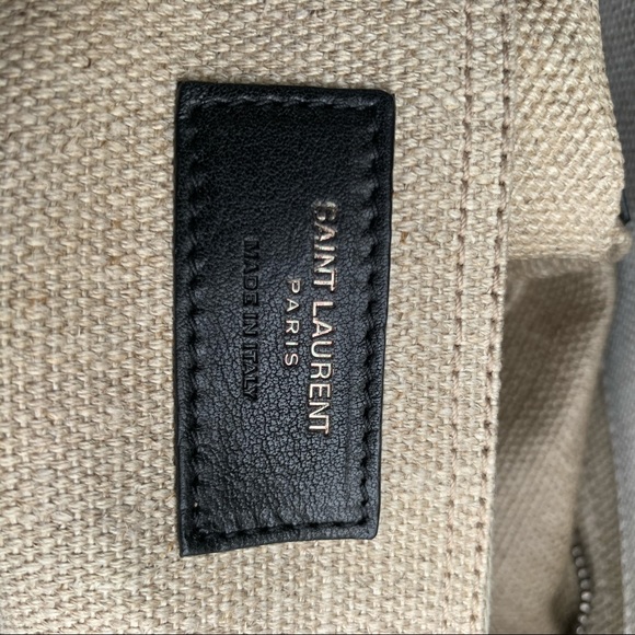 💔SOLD💔 AUTH SAINT LAURENT NOE CABAS LATGE TOTE - Picture 8 of 8